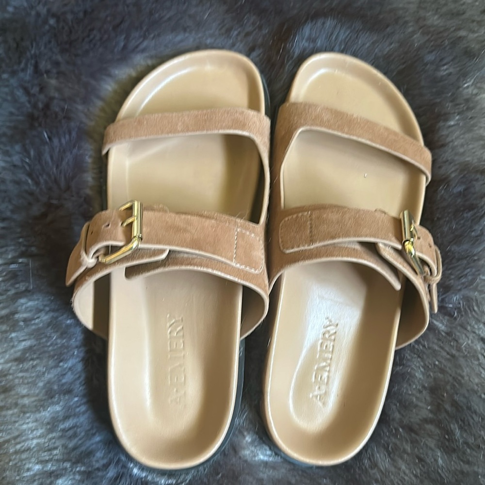 Suede Sandal A-Emery